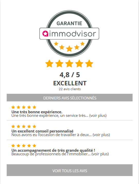Avis 4.8/5 Excellent